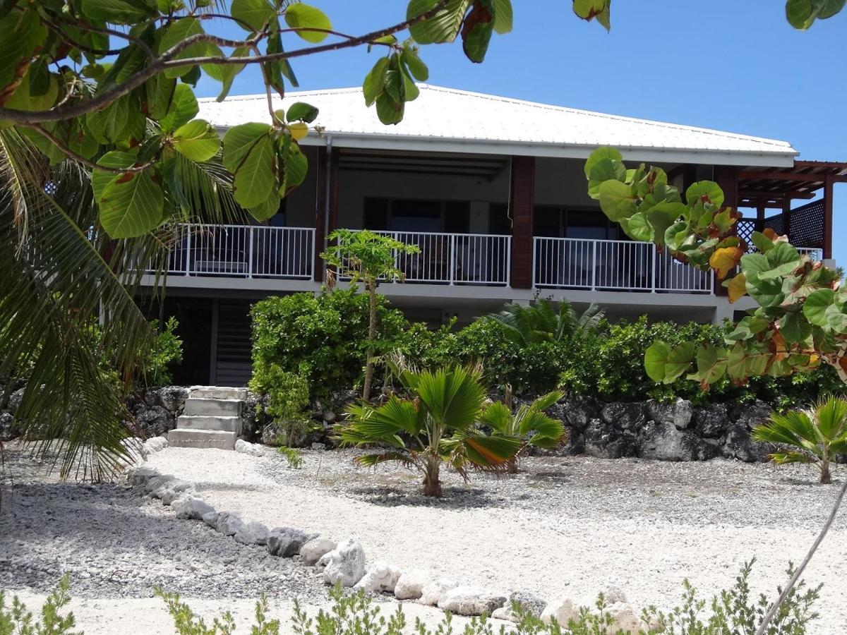 Pension Tiputa Lodge Rangiroa Exterior foto