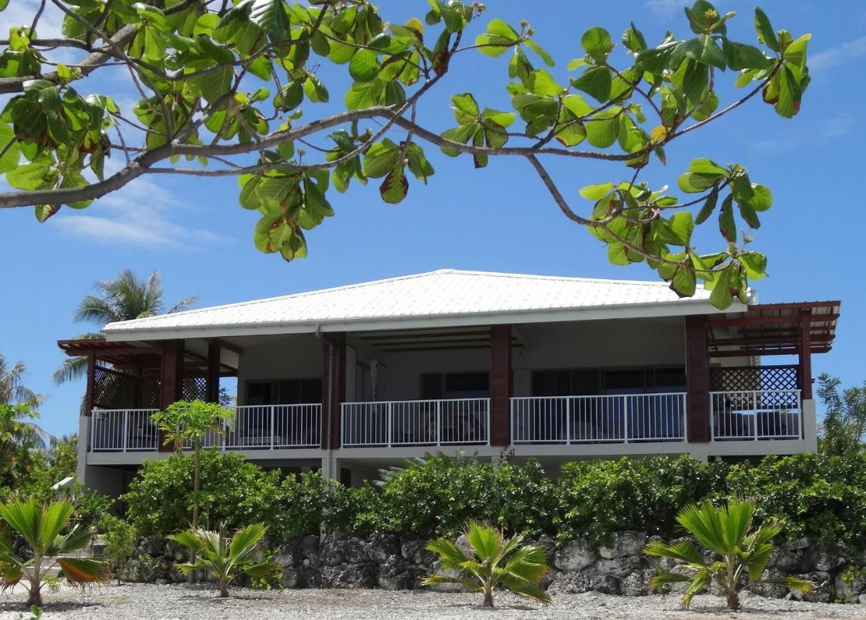 Pension Tiputa Lodge Rangiroa Exterior foto